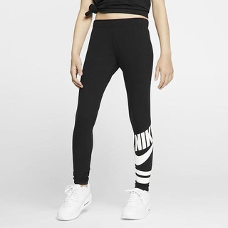 Leggings Nike Sportswear Graphic Fete Negrii Albi | JUIG-74628